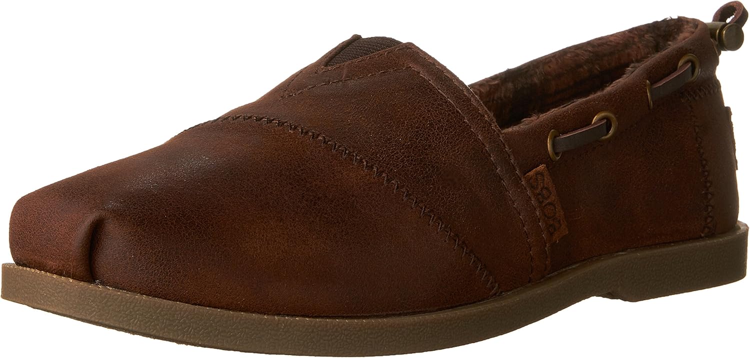 bobs from skechers womens chill luxe flat shoe